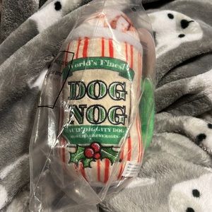NWT HAUTE DIGGITY DOG Dog Nog Plush Toy